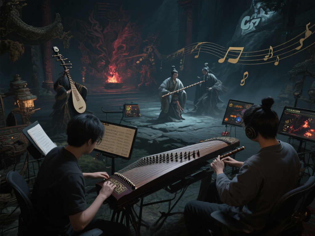 要打造真正的沉浸式体验，C7娱乐的配乐团队在创作时