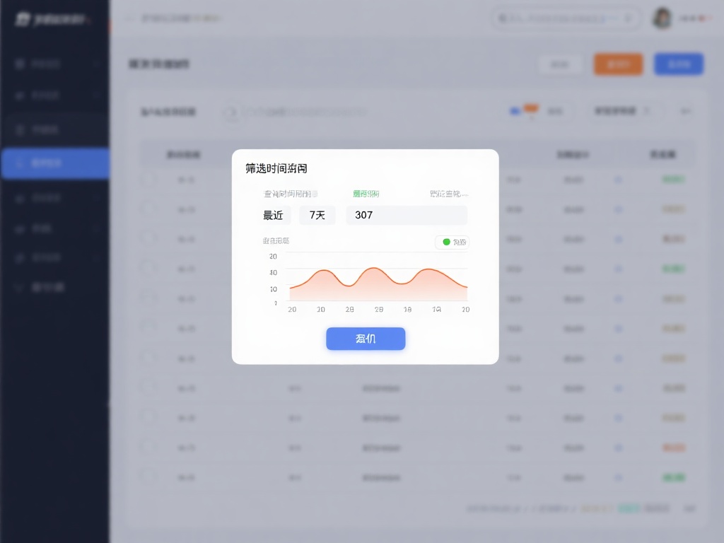 筛选时间范围：进入财务记录页面后，你可以根据需要选