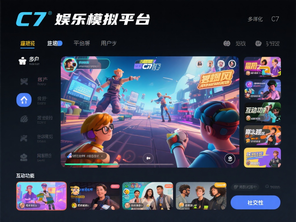 在C7娱乐模拟平台上，乐趣是无处不在的。用户可以根